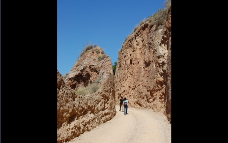 Walking up from Los Agustines Tijola